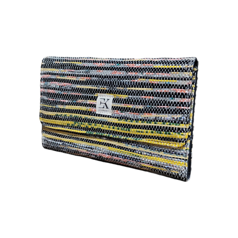 Upcycled Tri-Fold Wallet for Women (TFW0041)