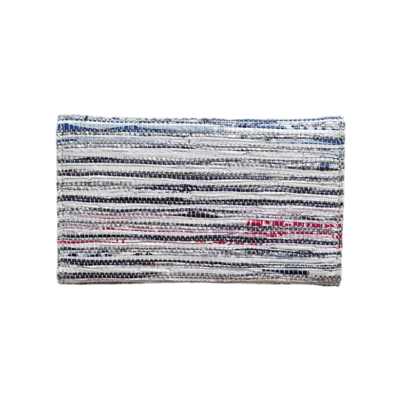 Upcycled Tri-Fold Wallet for Women