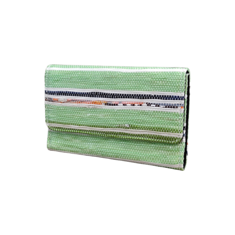 Upcycled Tri-Fold Wallet for Women