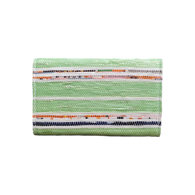 Upcycled Tri-Fold Wallet for Women