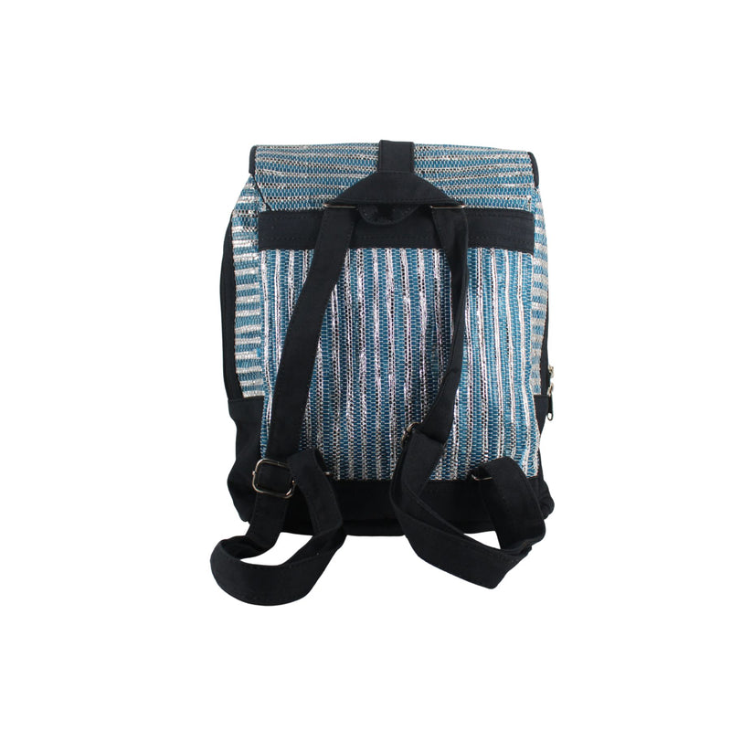 Sustainable Mini  Backpack - convertible (MBC0062) | Handcrafted by Artisans
