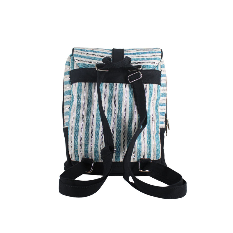 Sustainable Mini  Backpack - convertible (MBC0063) | Handcrafted by Artisans