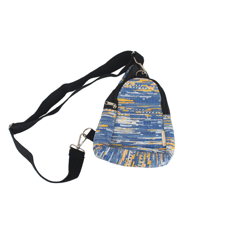 Upcycled Handwoven Shoulder Crossbody Bag (SCB0040)