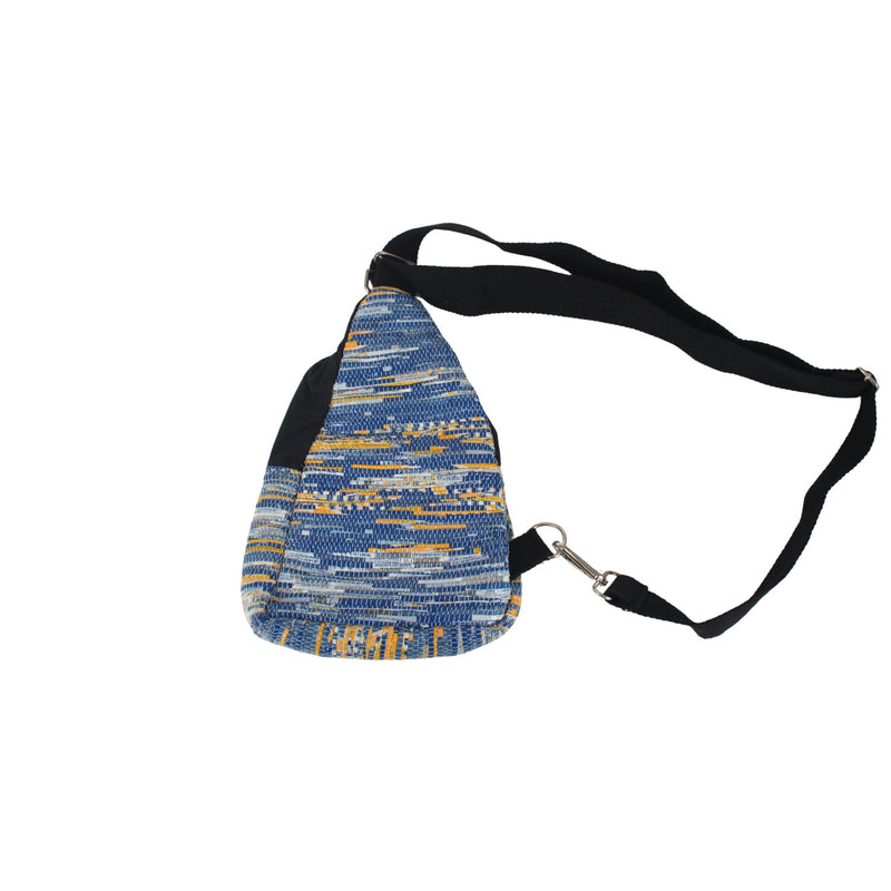 Upcycled Handwoven Shoulder Crossbody Bag (SCB0040)