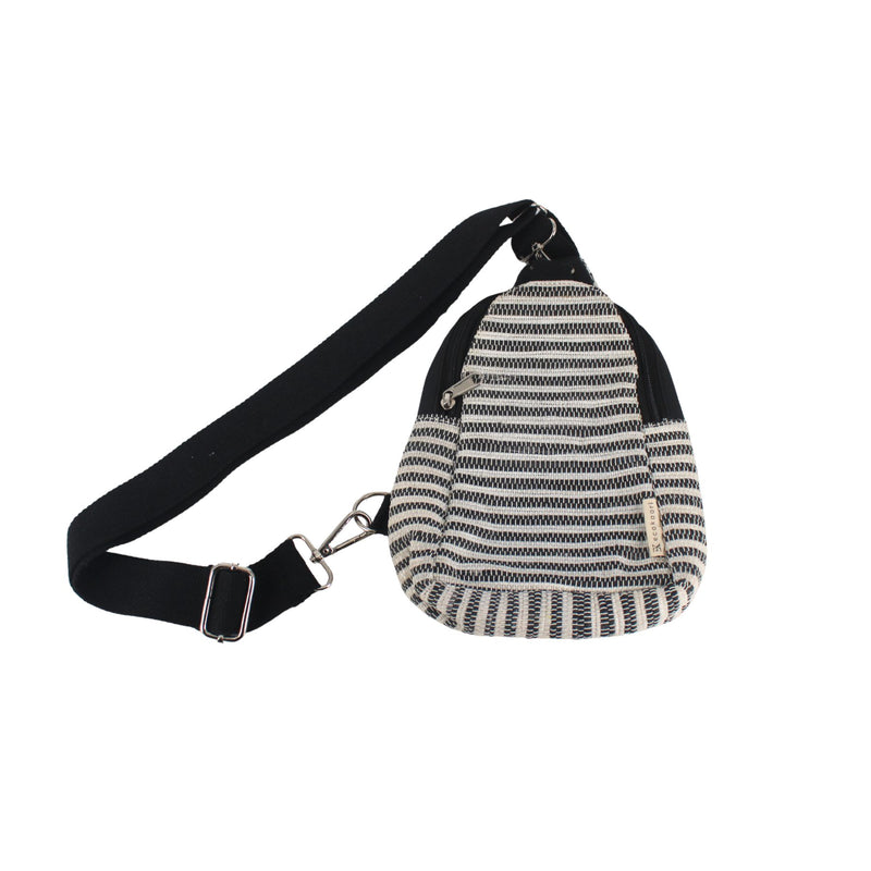 Upcycled Handwoven Shoulder Crossbody Bag (SCB0041)