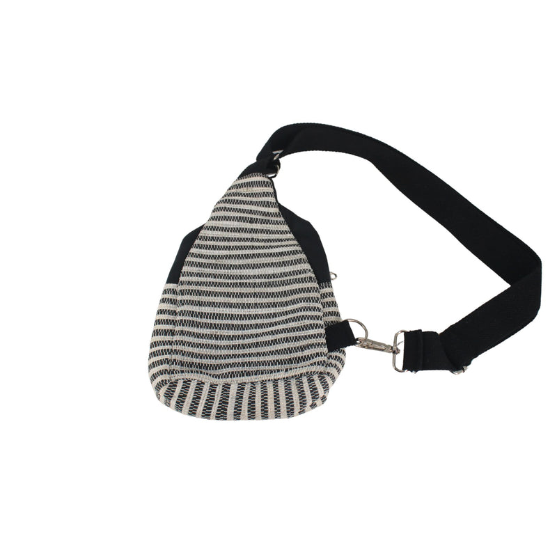 Upcycled Handwoven Shoulder Crossbody Bag (SCB0041)