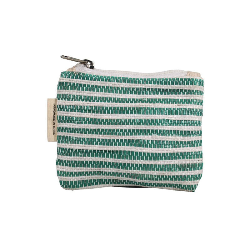 Upcycled Handwoven Coin Pouch (CP0038)