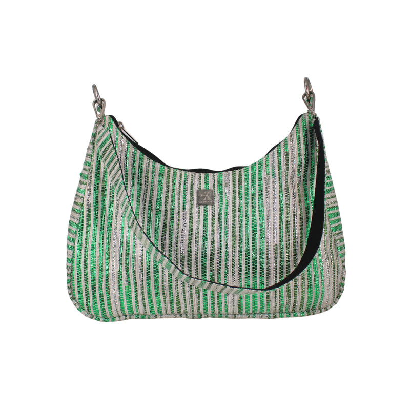 Upcycled Baguette Bag (BGT0042) | Sustainable Handbag for Women