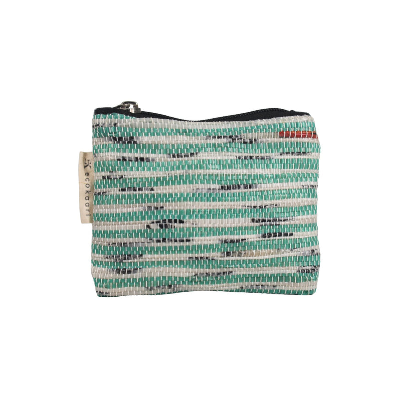 Upcycled Handwoven Coin Pouch (CP0039)