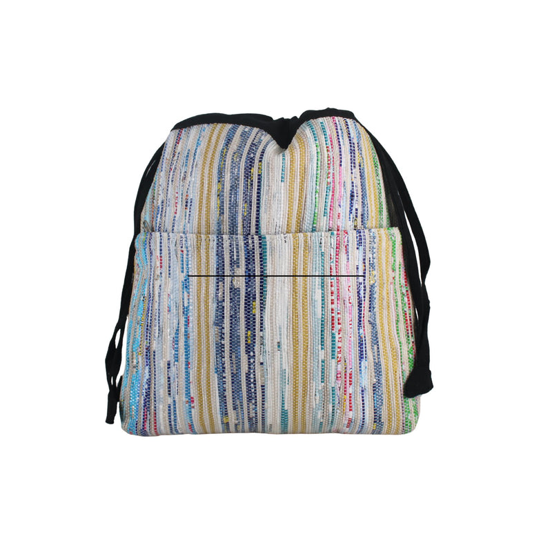 Upcycled Handwoven Light Backpack (LTB0083)