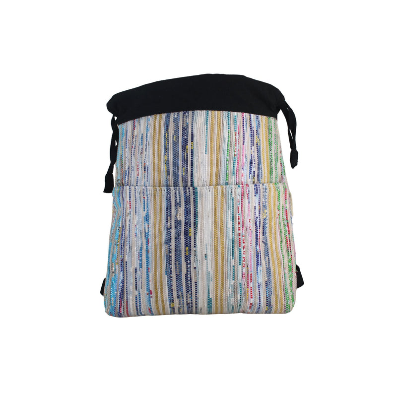 Upcycled Handwoven Light Backpack (LTB0083)