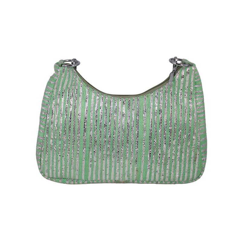 Upcycled Baguette Bag (BGT0040) | Sustainable Handbag for Women