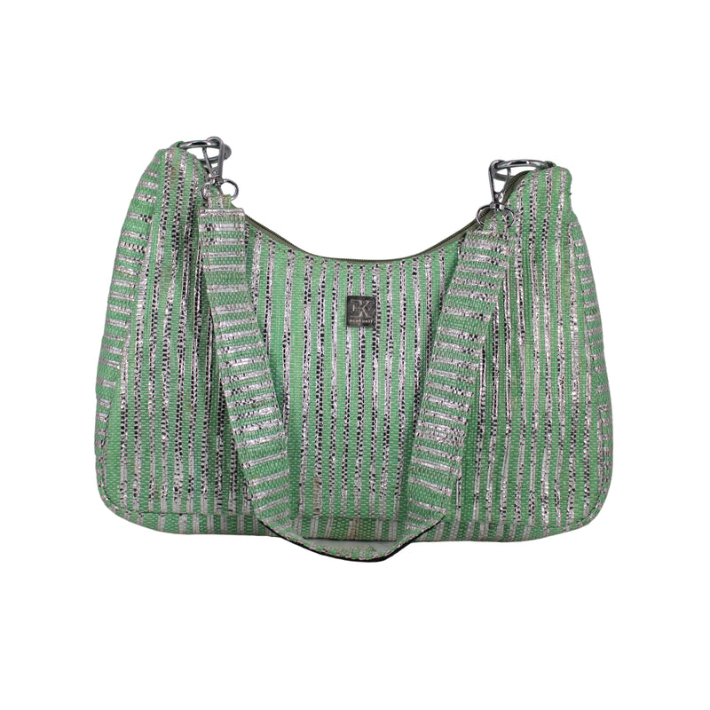 Upcycled Baguette Bag (BGT0040) | Sustainable Handbag for Women