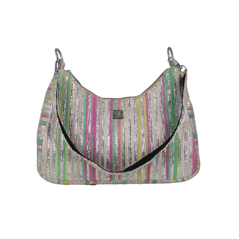 Upcycled Baguette Bag (BGT0039) | Sustainable Handbag for Women