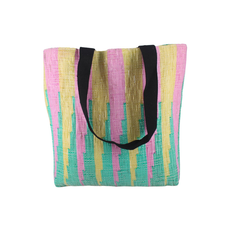 Classic Tote Designer (CTD0049) | Upcycled Handcrafted by Artisans