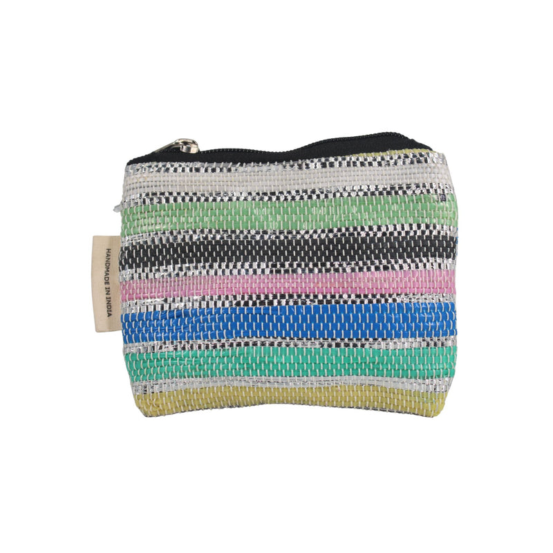 Upcycled Handwoven Coin Pouch (CP0040)