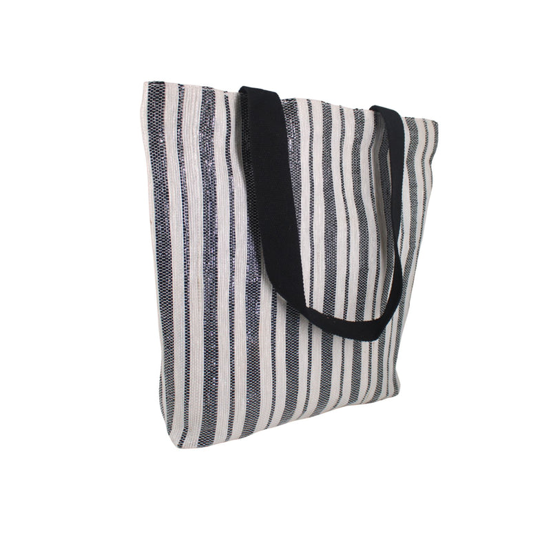 Upcycled Classic Tote (CT0325) | Handcrafted by Artisans