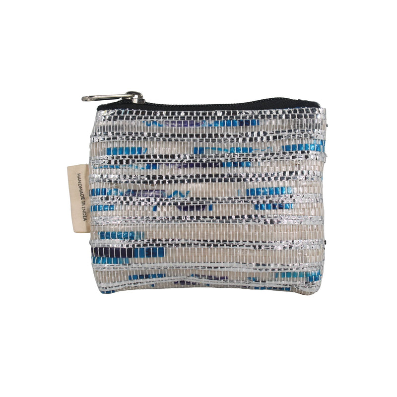 Upcycled Handwoven Coin Pouch (CP0041)