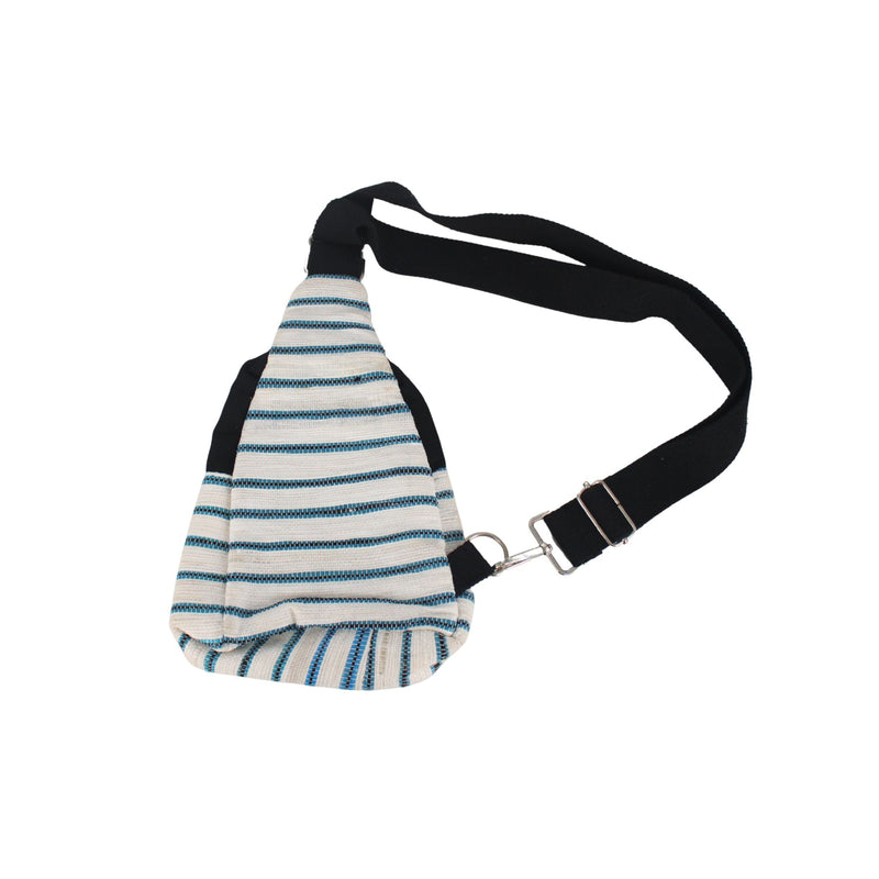Upcycled Handwoven Shoulder Crossbody Bag (SCB0045)