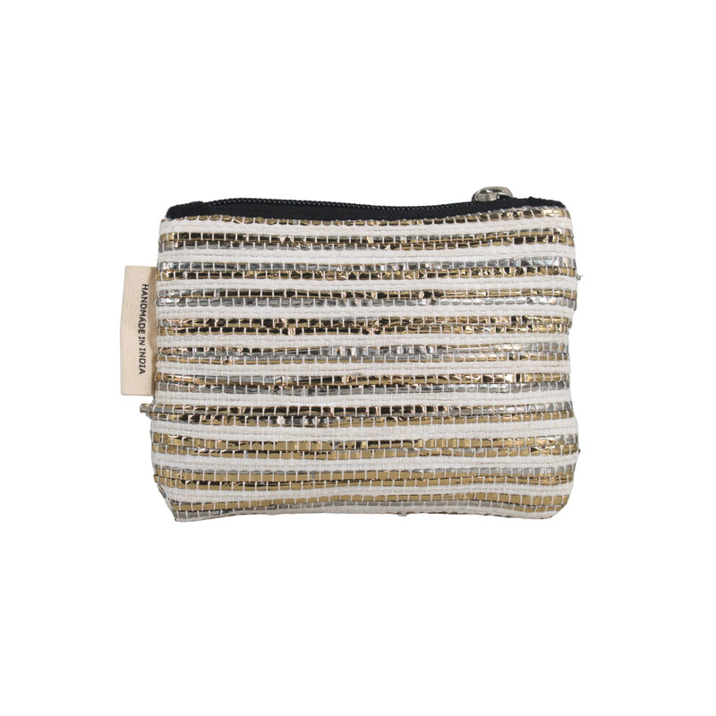 Upcycled Handwoven Coin Pouch (CP0042)
