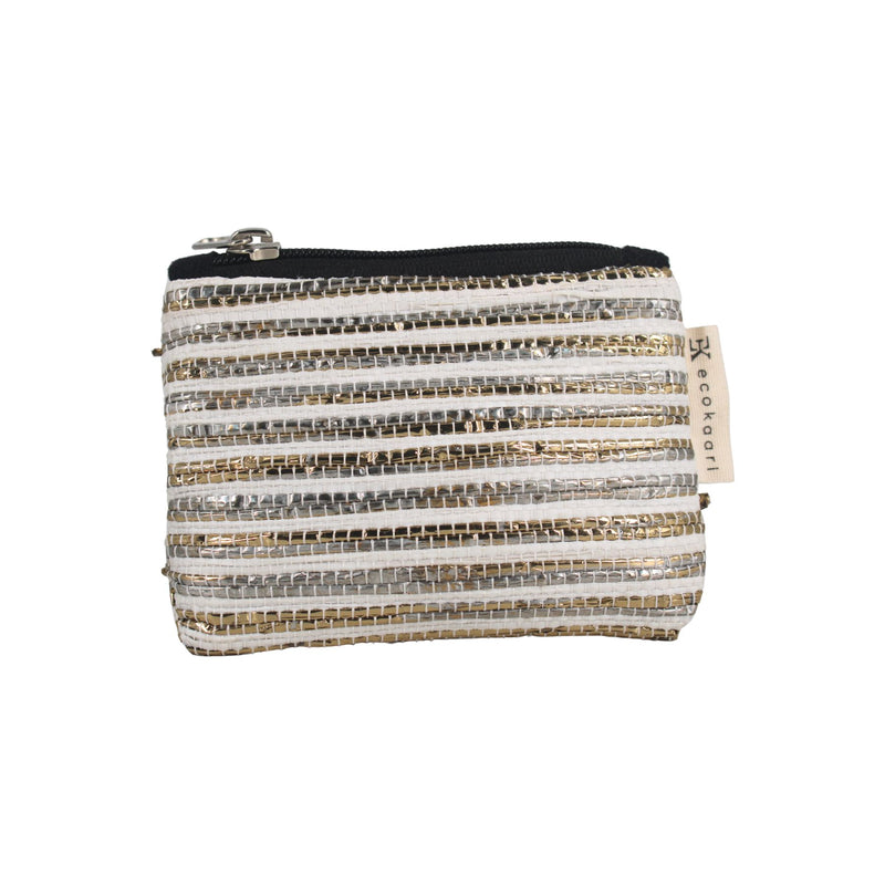 Upcycled Handwoven Coin Pouch (CP0042)