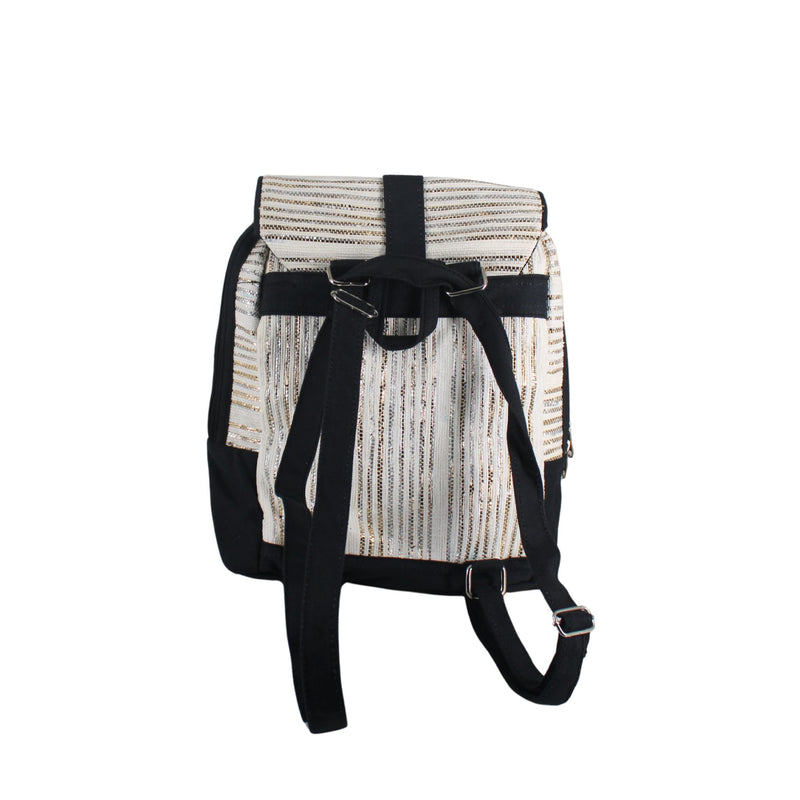 Sustainable Mini  Backpack - convertible (MBC0066) | Handcrafted by Artisans