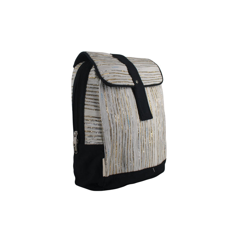 Sustainable Mini  Backpack - convertible (MBC0066) | Handcrafted by Artisans