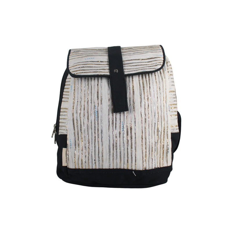 Sustainable Mini  Backpack - convertible (MBC0066) | Handcrafted by Artisans