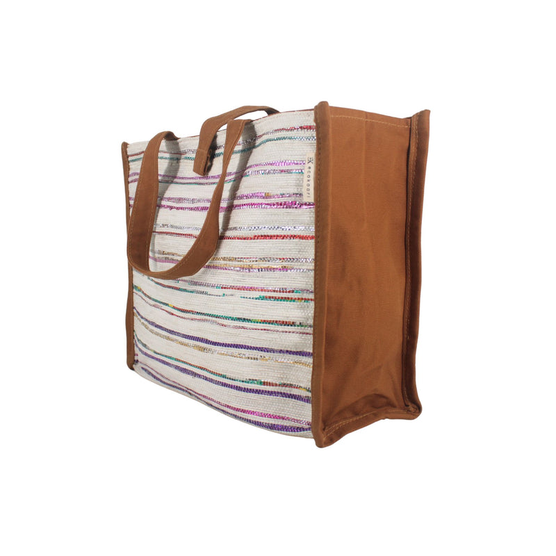 Upcycled Book Tote Bag (BT0052) | Handcrafted by Artisans