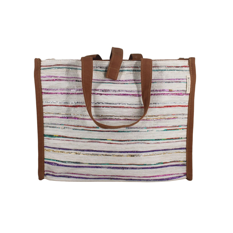 Upcycled Book Tote Bag (BT0052) | Handcrafted by Artisans