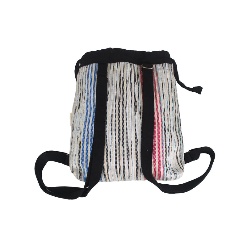 Upcycled Handwoven Light Backpack (LTB0081)