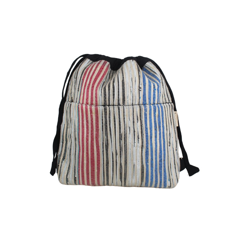 Upcycled Handwoven Light Backpack (LTB0081)