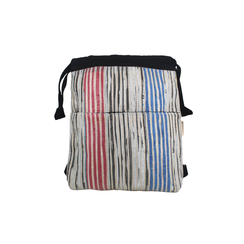 Upcycled Handwoven Light Backpack (LTB0081)