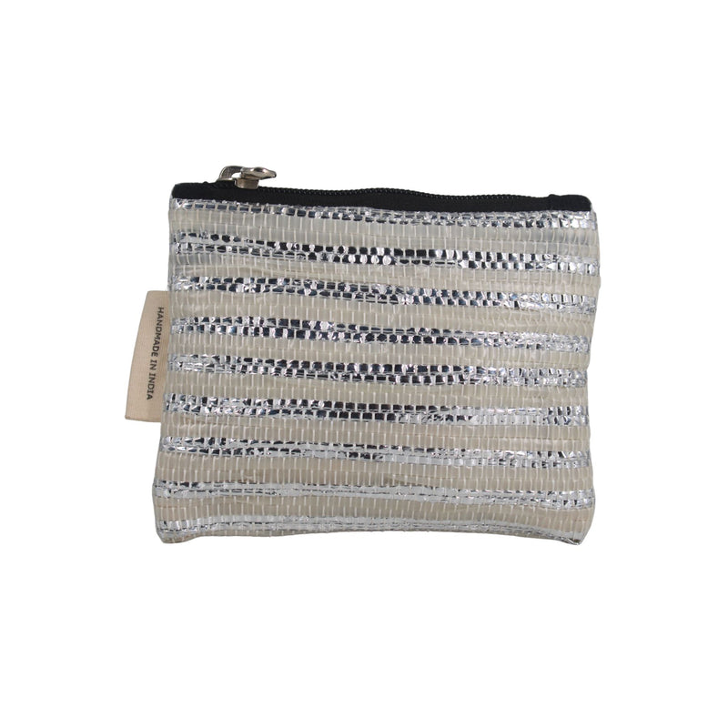 Upcycled Handwoven Coin Pouch (CP0043)