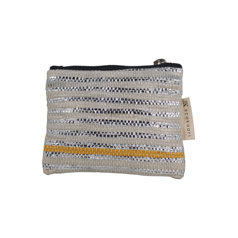 Upcycled Handwoven Coin Pouch (CP0043)