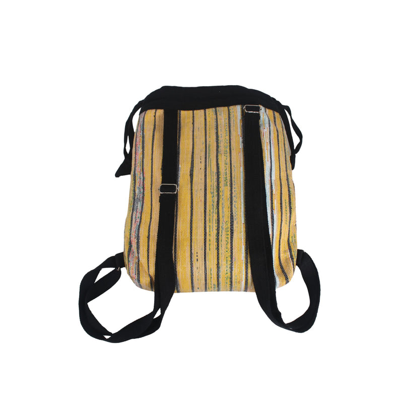 Upcycled Handwoven Light Backpack (LTB0082)