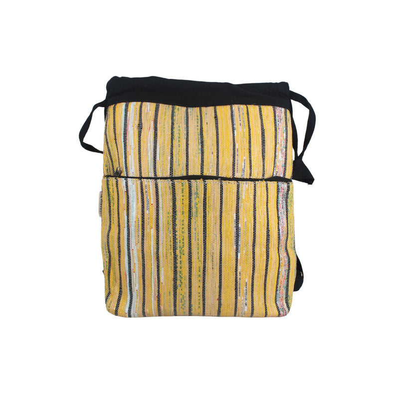 Upcycled Handwoven Light Backpack (LTB0082)
