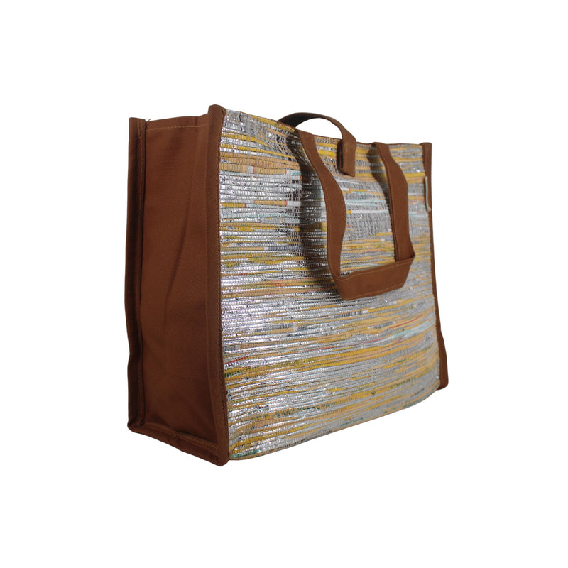 Upcycled Book Tote Bag (BT0051) | Handcrafted by Artisans