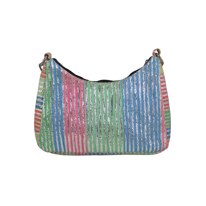 Upcycled Baguette Bag (BGT0041) | Sustainable Handbag for Women