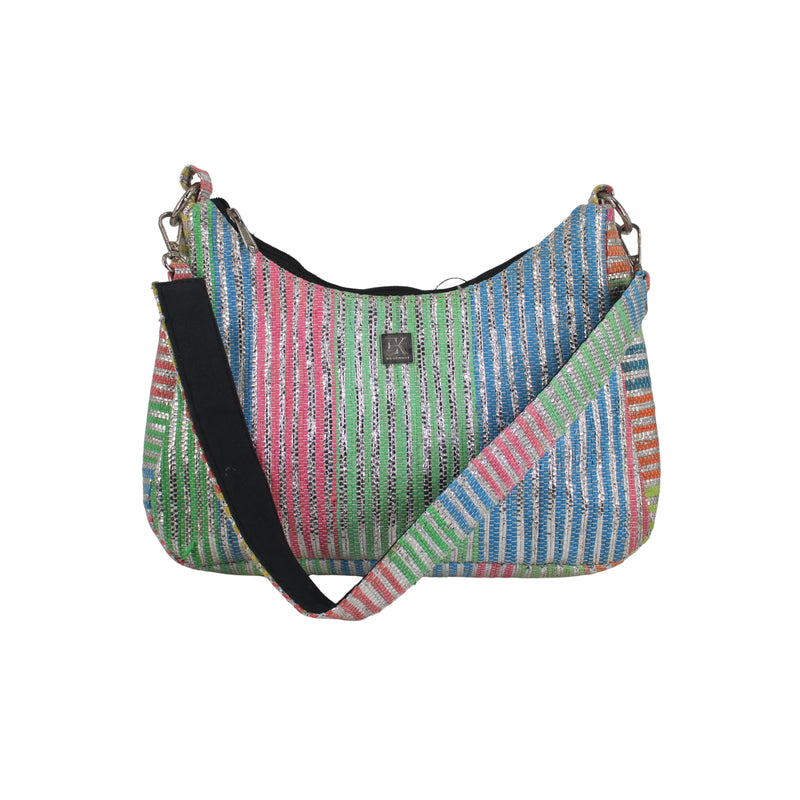 Upcycled Baguette Bag (BGT0041) | Sustainable Handbag for Women