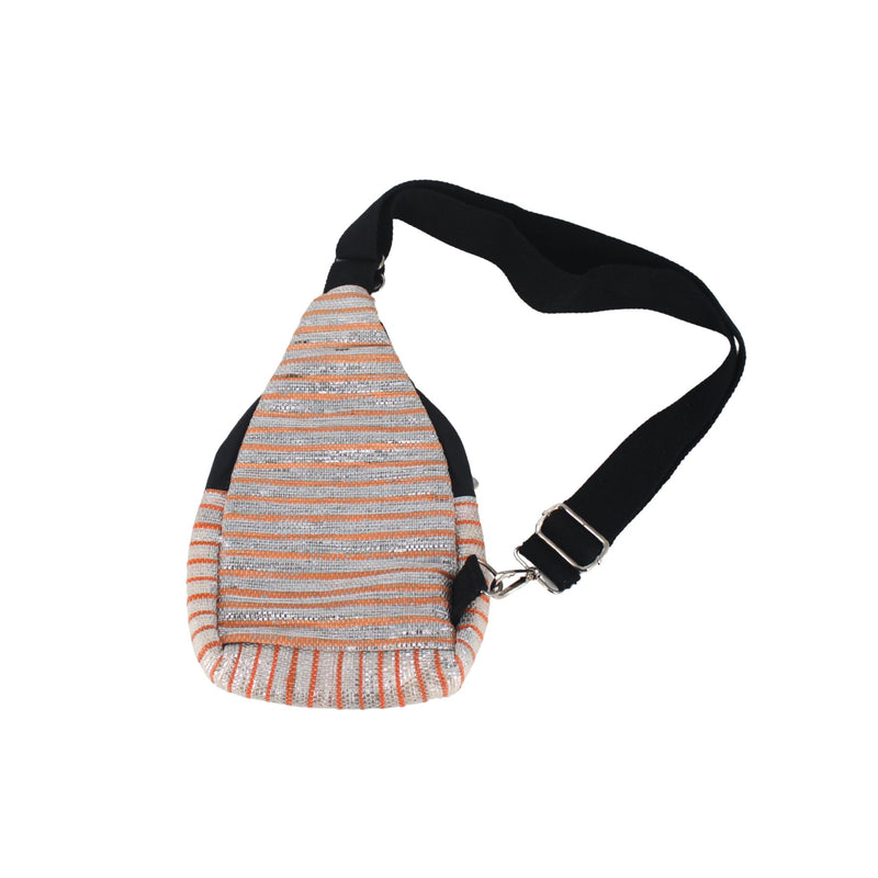 Upcycled Handwoven Shoulder Crossbody Bag (SCB0044)
