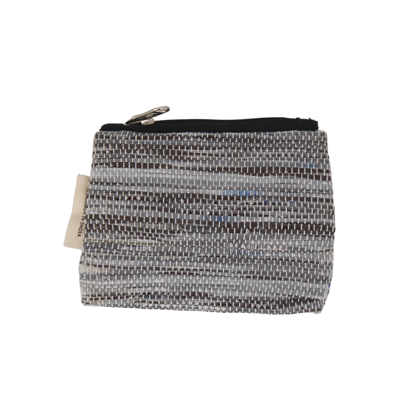 Upcycled Handwoven Coin Pouch (CP0012)
