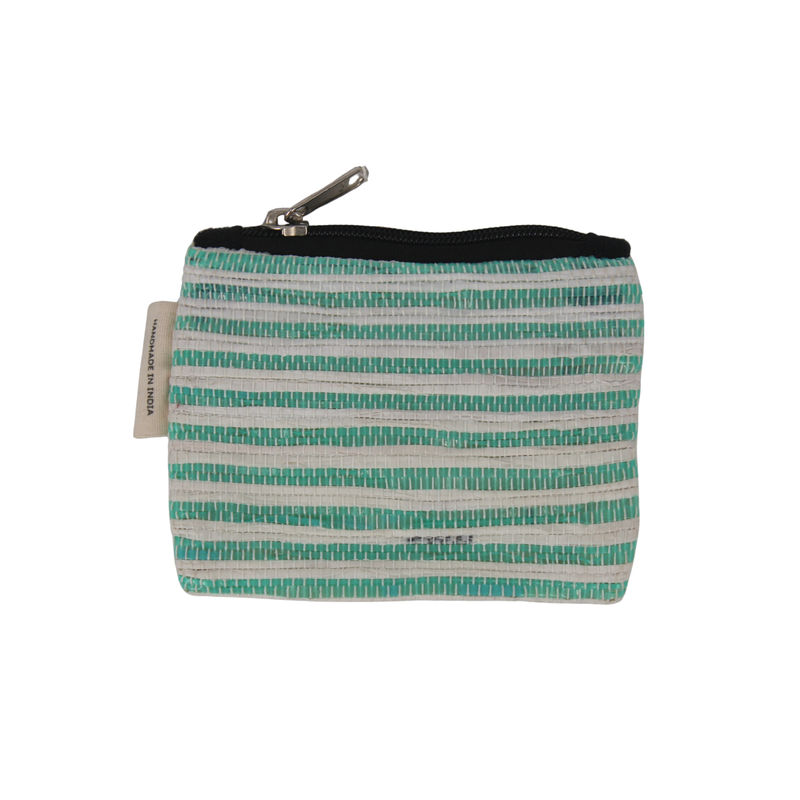 Upcycled Handwoven Coin Pouch (CP0013)