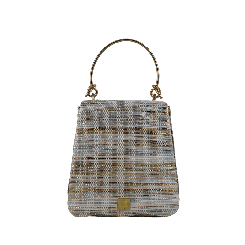 Upcycled EK Wristlet (WC0025) | Handcrafted Clutch Bag for Women