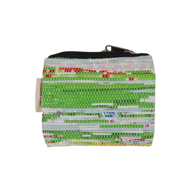 Upcycled Handwoven Coin Pouch (CP0014)