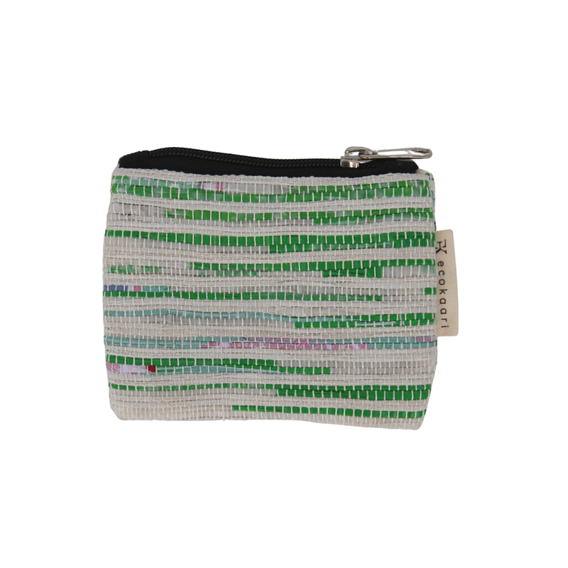Upcycled Handwoven Coin Pouch (CP0015)