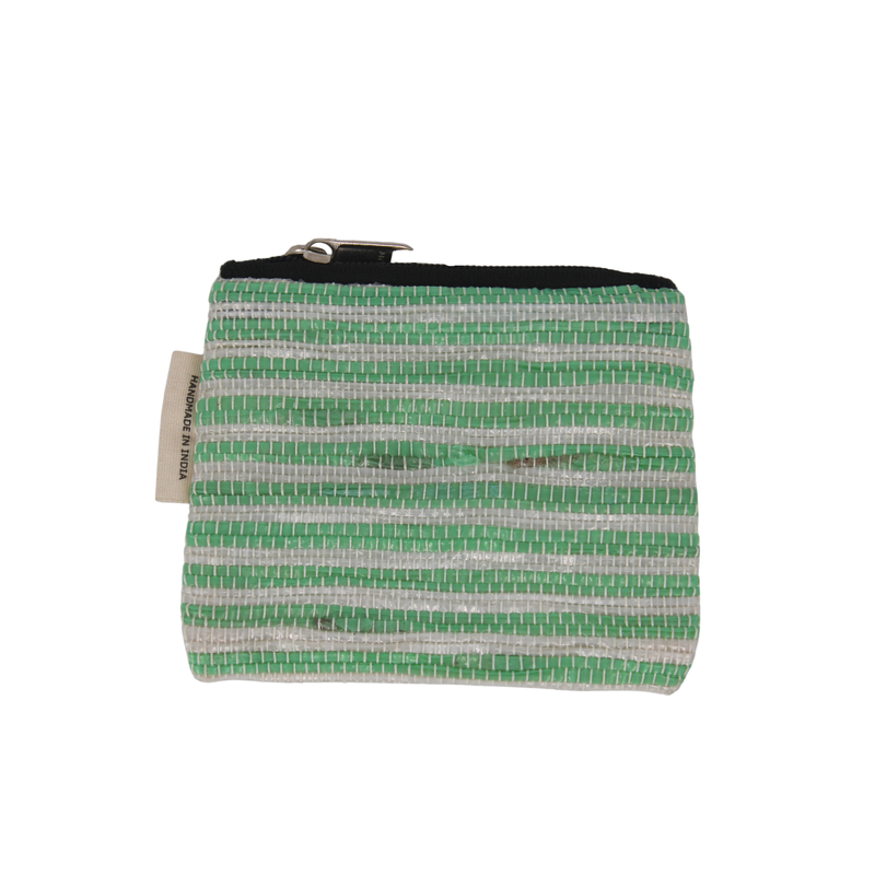 Upcycled Handwoven Coin Pouch (CP0016)