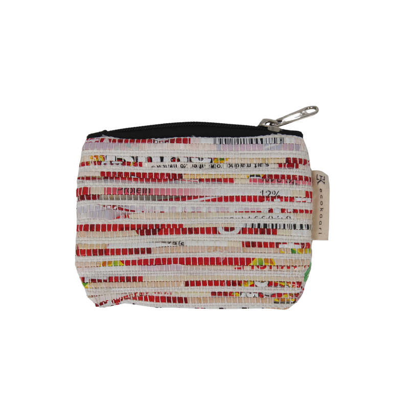 Upcycled Handwoven Coin Pouch (CP0010)