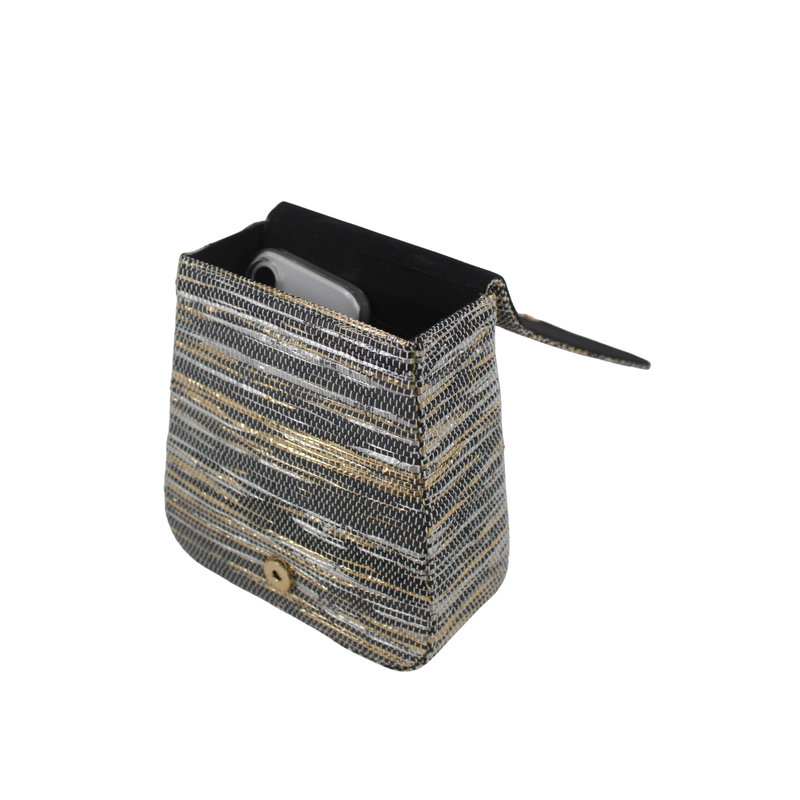 Upcycled EK Wristlet (WC0023) | Handcrafted Clutch Bag for Women