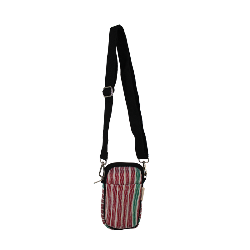 Upcycled Mobile Sling Bag (MSB0021) front side